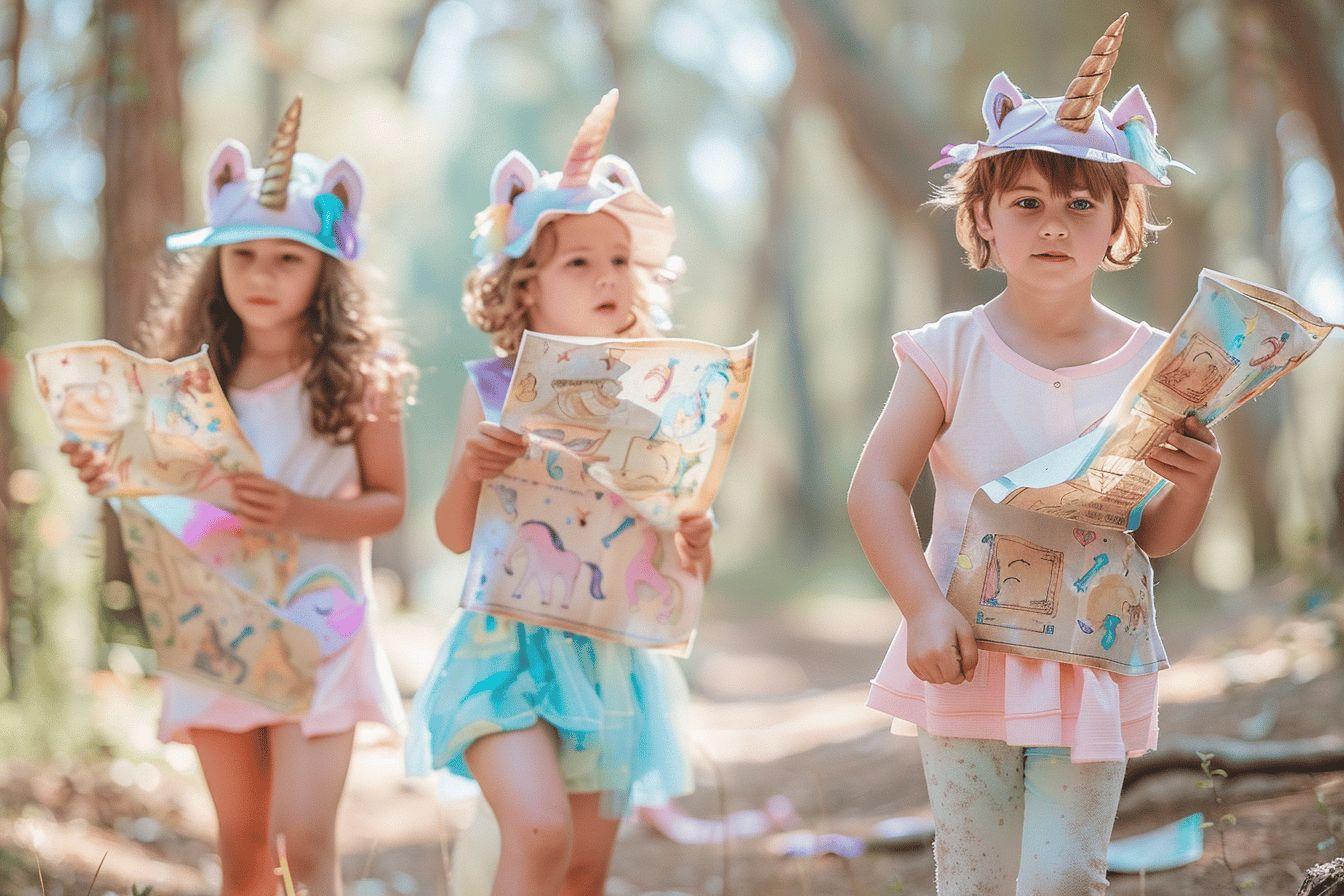 Comment organiser une chasse aux trésors licorne pour enfants ?